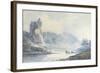 Ilam Rock, Dovedale, Staffordshire-J. M. W. Turner-Framed Giclee Print