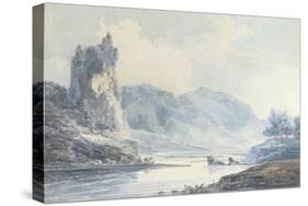 Ilam Rock, Dovedale, Staffordshire-J. M. W. Turner-Stretched Canvas