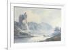 Ilam Rock, Dovedale, Staffordshire-J. M. W. Turner-Framed Giclee Print