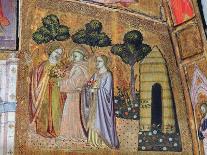 The Annunciation, Fresco from the Porziuncola, 1393-Ilario da Viterbo-Stretched Canvas