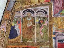 The Annunciation, Fresco from the Porziuncola, 1393-Ilario da Viterbo-Framed Giclee Print