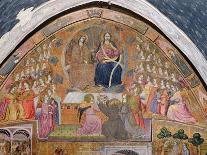 The Annunciation, Fresco from the Porziuncola, 1393-Ilario da Viterbo-Framed Giclee Print