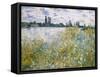 Île aux Fleurs near Vétheuil, 1880-Claude Monet-Framed Stretched Canvas