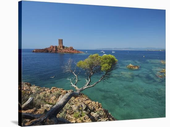 Ile D´Or at Corniche De L´Esterel, Cote D´Azur Provence-Alpes-Cote D'Azur, France-Katja Kreder-Stretched Canvas