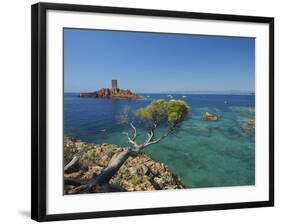 Ile D´Or at Corniche De L´Esterel, Cote D´Azur Provence-Alpes-Cote D'Azur, France-Katja Kreder-Framed Photographic Print