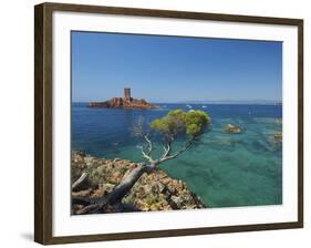 Ile D´Or at Corniche De L´Esterel, Cote D´Azur Provence-Alpes-Cote D'Azur, France-Katja Kreder-Framed Photographic Print