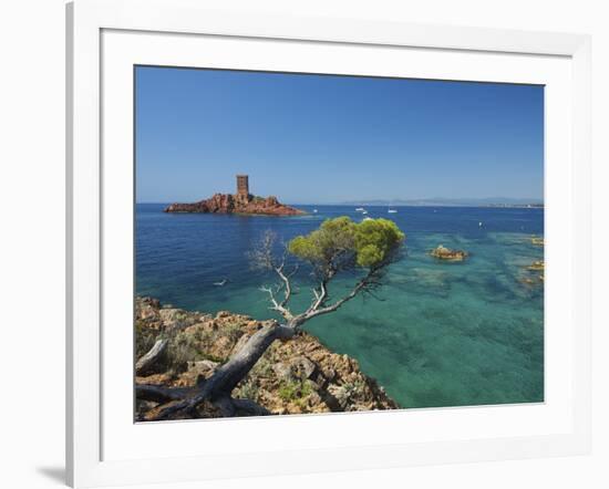 Ile D´Or at Corniche De L´Esterel, Cote D´Azur Provence-Alpes-Cote D'Azur, France-Katja Kreder-Framed Photographic Print