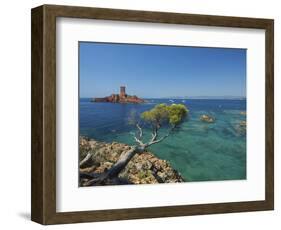 Ile D´Or at Corniche De L´Esterel, Cote D´Azur Provence-Alpes-Cote D'Azur, France-Katja Kreder-Framed Photographic Print