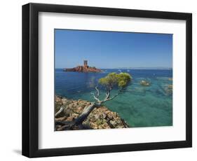 Ile D´Or at Corniche De L´Esterel, Cote D´Azur Provence-Alpes-Cote D'Azur, France-Katja Kreder-Framed Photographic Print