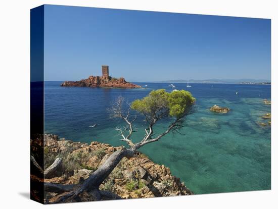 Ile D´Or at Corniche De L´Esterel, Cote D´Azur Provence-Alpes-Cote D'Azur, France-Katja Kreder-Stretched Canvas