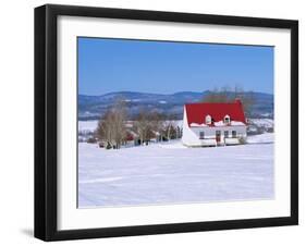 Ile d'Orleans, Province of Quebec, Canada-Bruno Morandi-Framed Photographic Print