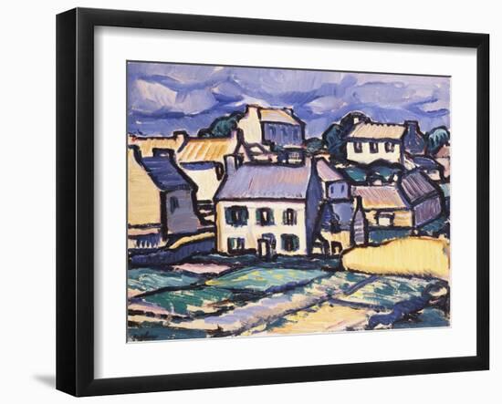 Ile de Brehat, Brittany-Samuel John Peploe-Framed Giclee Print