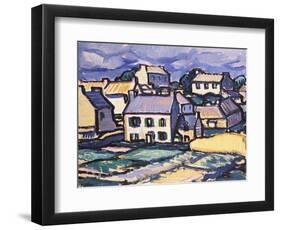 Ile de Brehat, Brittany-Samuel John Peploe-Framed Premium Giclee Print