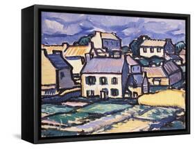 Ile de Brehat, Brittany-Samuel John Peploe-Framed Stretched Canvas