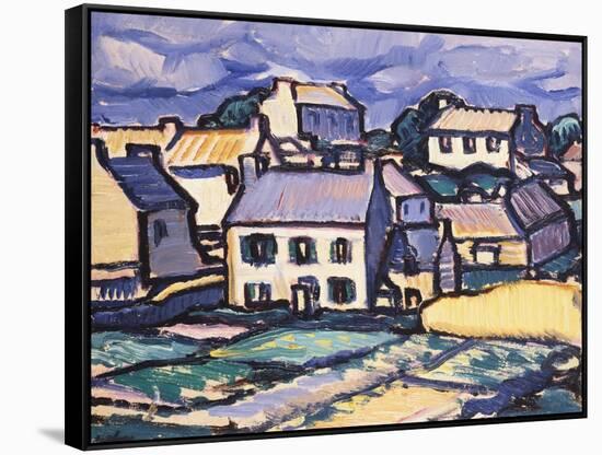Ile de Brehat, Brittany-Samuel John Peploe-Framed Stretched Canvas