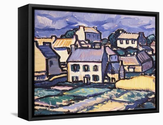 Ile de Brehat, Brittany-Samuel John Peploe-Framed Stretched Canvas