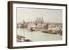 Ile De La Cite in 1530-Theodor Josef Hubert Hoffbauer-Framed Giclee Print