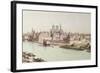 Ile De La Cite in 1530-Theodor Josef Hubert Hoffbauer-Framed Giclee Print