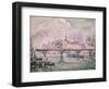 Ile de La Cite, Paris, 1912-Paul Signac-Framed Giclee Print