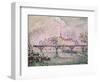 Ile de La Cite, Paris, 1912-Paul Signac-Framed Giclee Print