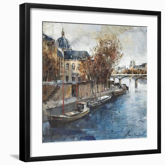 Ile de la Cité, Paris-Marti Bofarull-Framed Art Print