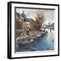 Ile de la Cité, Paris-Marti Bofarull-Framed Art Print