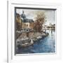 Ile de la Cité, Paris-Marti Bofarull-Framed Giclee Print