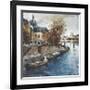 Ile de la Cité, Paris-Marti Bofarull-Framed Giclee Print