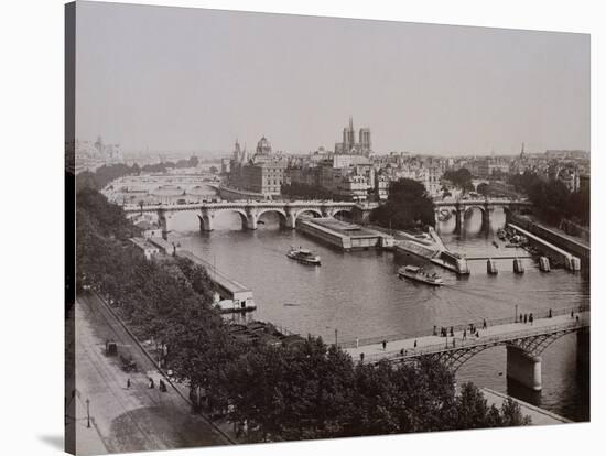 Ile De La Cite-null-Stretched Canvas