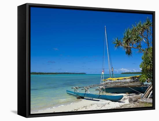 Ile Des Pins, New Caledonia, Melanesia, South Pacific, Pacific-Michael Runkel-Framed Stretched Canvas