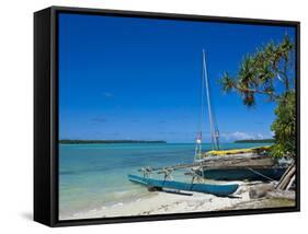 Ile Des Pins, New Caledonia, Melanesia, South Pacific, Pacific-Michael Runkel-Framed Stretched Canvas