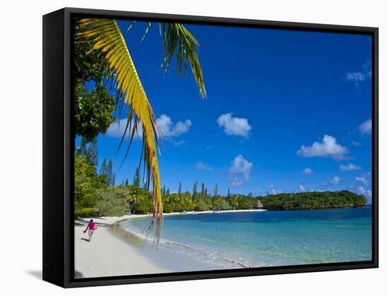 Ile Des Pins, New Caledonia, Melanesia, South Pacific, Pacific-Michael Runkel-Framed Stretched Canvas