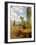 Ile Saint Martin, Vetheuil-Claude Monet-Framed Art Print