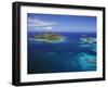 Ile Sainte Anne (St. Anne Island) in Blue Sea, Northeast Coast, Island of Mahe, Indian Ocean-Bruno Barbier-Framed Photographic Print