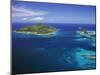 Ile Sainte Anne (St. Anne Island) in Blue Sea, Northeast Coast, Island of Mahe, Indian Ocean-Bruno Barbier-Mounted Photographic Print