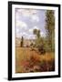Ile St. Martin-Claude Monet-Framed Art Print