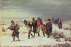 The Pilgrims, 1870-Illarion Mikhailovich Pryanishnikov-Giclee Print