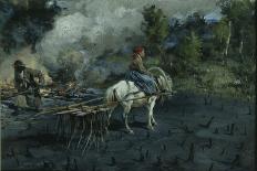 The Return Journey from the Market, 1883-Illarion Mikhailovich Pryanishnikov-Framed Giclee Print