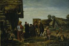 Soil Preparation for Linseed in the Vologda Region, 1873-Illarion Mikhailovich Pryanishnikov-Giclee Print