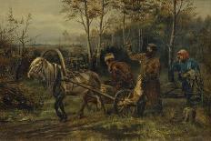 In the Year 1812 (The Retreat from Moscow) 1873-Illarion Mikhailovich Pryanishnikov-Giclee Print