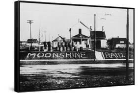 Illegal Moonshine-null-Framed Stretched Canvas