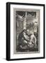 Illicit Sex: Monk and Girl-Joseph de Longeuil-Framed Art Print