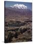 Illimani, 21184 Ft, Near La Paz, Bolivia, South America-Walter Rawlings-Stretched Canvas