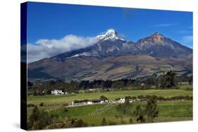 Illiniza Volcanic Mountains, South of Quito, Illiniza Ecological Reserve, Ecuador-John Coletti-Stretched Canvas