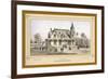 Illinois Building, Centennial International Exhibition, 1876-Thompson Westcott-Framed Art Print