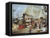 Illinois Central Railroad, c.1886-null-Framed Stretched Canvas