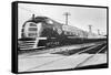 Illinois Central Railroad-null-Framed Stretched Canvas