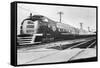 Illinois Central Railroad-null-Framed Stretched Canvas