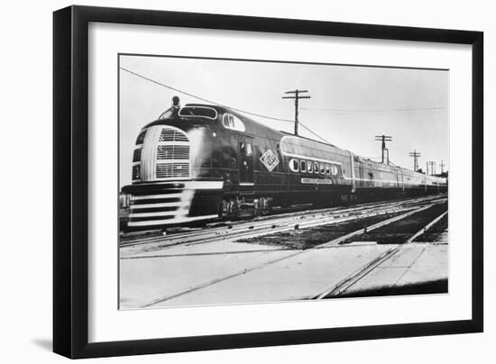 Illinois Central Railroad-null-Framed Photographic Print