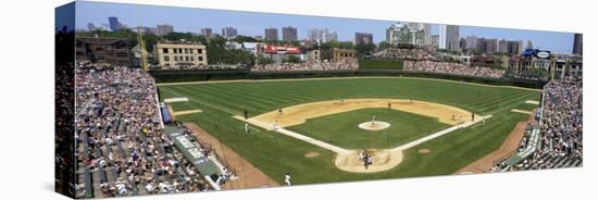 Illinois, Chicago, Cubs, Baseball-null-Stretched Canvas